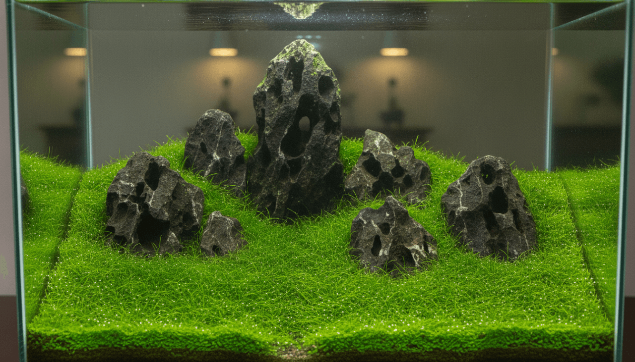 Iwagumi aquascape